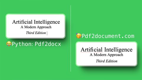 Pdf2document VS Python-Pdf2docx 2